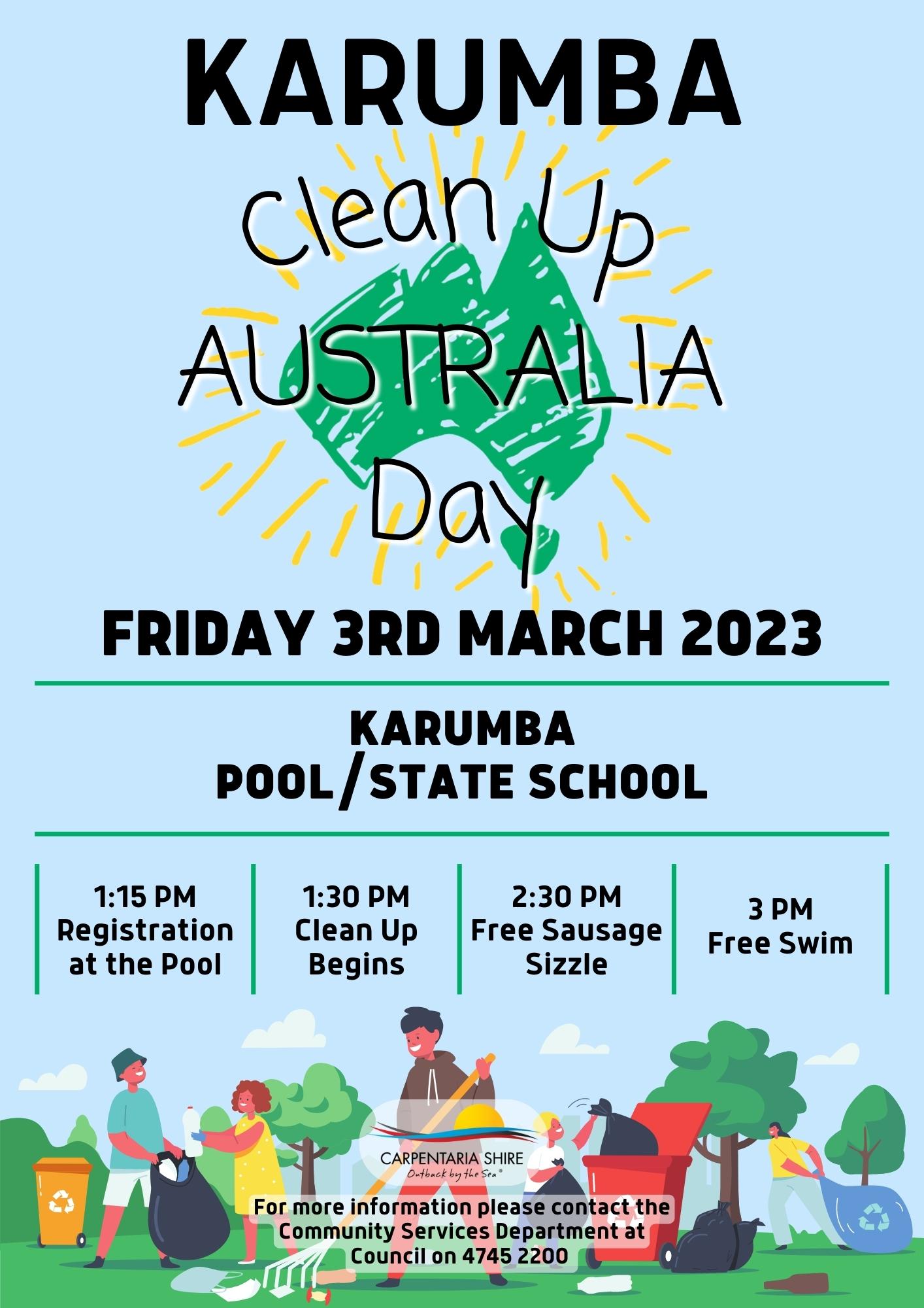 Clean Up Australia Day 2023 Karumba