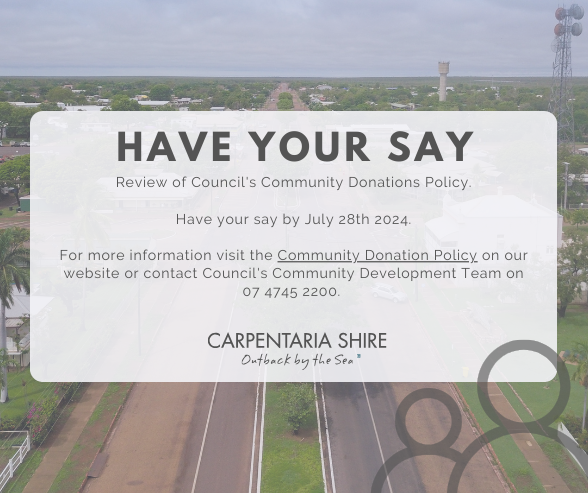 Have You Say - Community Donations