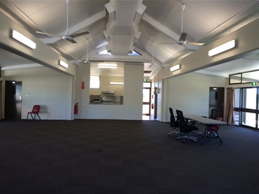 Inside Karumba Civic Centre